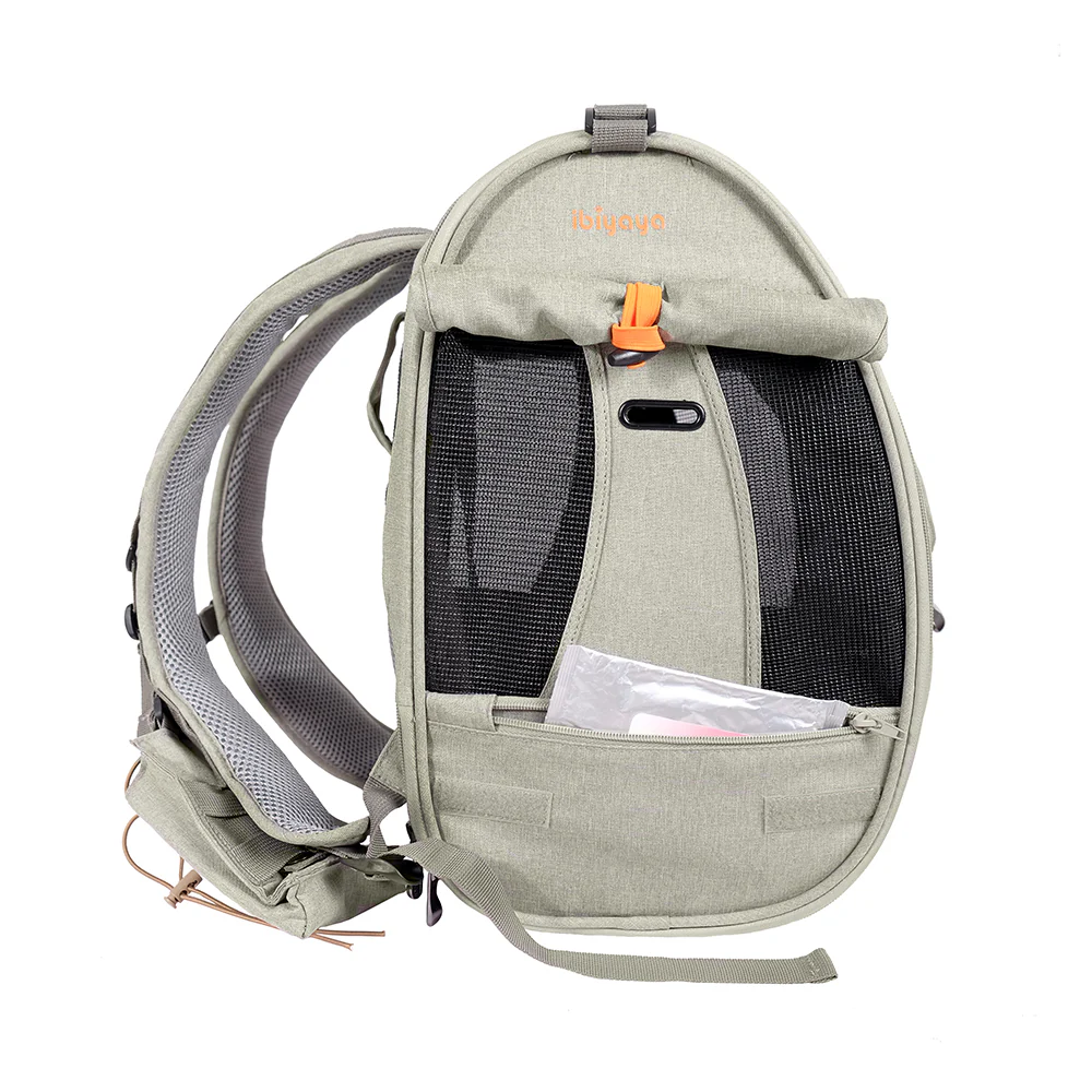 Ibiyaya Adventure Cat/Bunny/Puppy Carrier Backpack with Window, Large Airline Approved Cat Bag for Hiking & Travel. Best for both Kitten & Fat Cat - PreOrder Only - Image 18