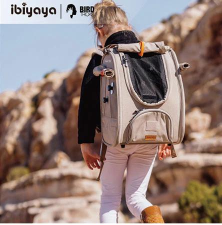 Ibiyaya BirdTricks TrackPack for Birds, Patented Bird Carrier Backpack with Perch, Airline Approved - PreOrders Only - Image 10
