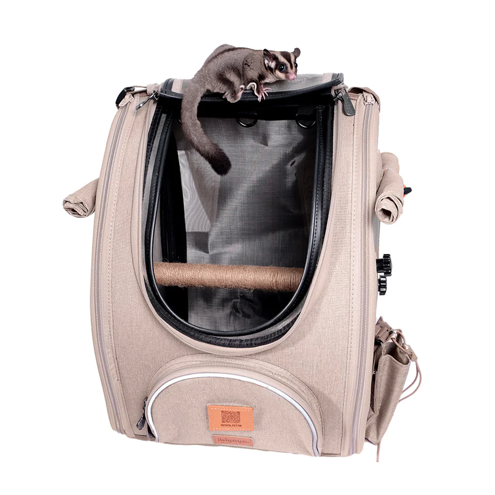 Ibiyaya BirdTricks TrackPack for Birds, Patented Bird Carrier Backpack with Perch, Airline Approved - PreOrders Only - Image 15