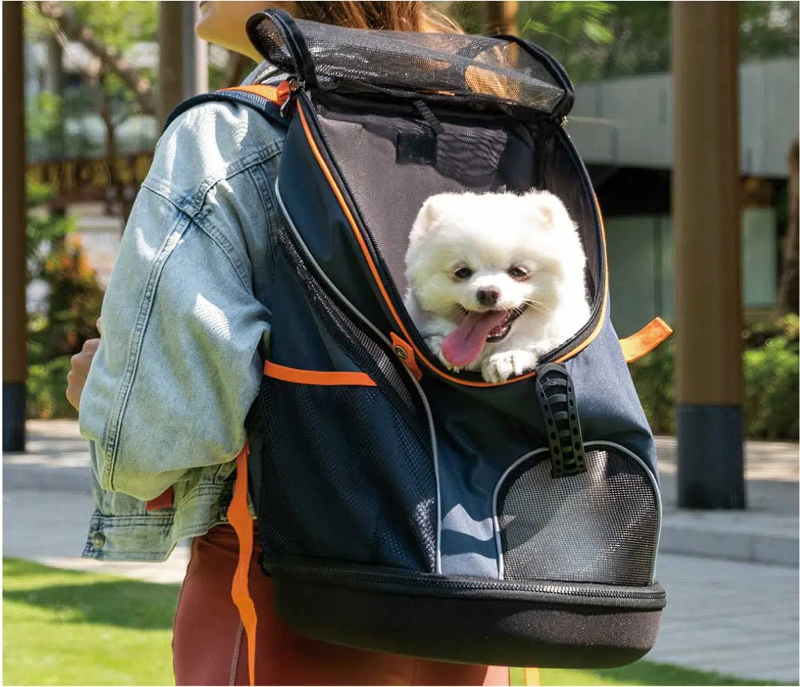 Ibiyaya Ultralight Pro Pet Backpack Carrier, Airline-Approved Backpack for Biking and Hiking, Front-Facing Cat-Dog Travel Bag Combo - Image 13