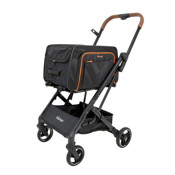 Ibiyaya JetPaw: 3-in-One Pet Stroller with Removable Airline-Approved Carrier Expandable Rolling Pet Carrier-Backpack for Dogs & Cats - Image 21
