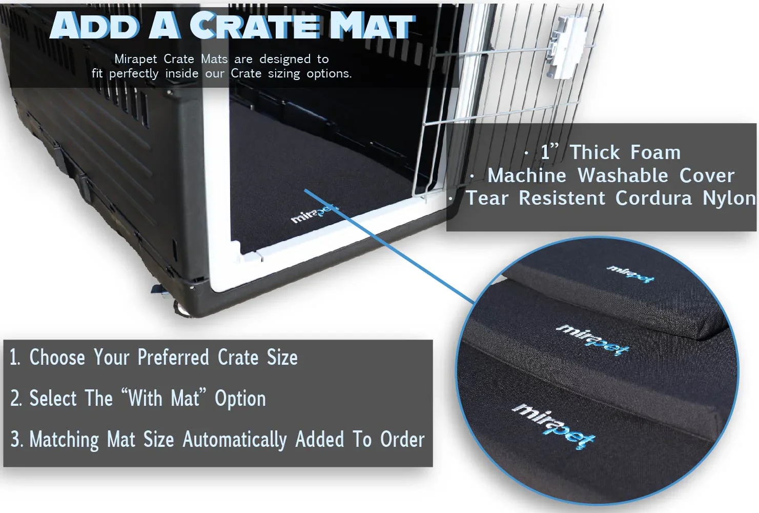 Mirapet Collapsible Hard-Sided Pet Crate – Easy Travel & Storage - Image 5