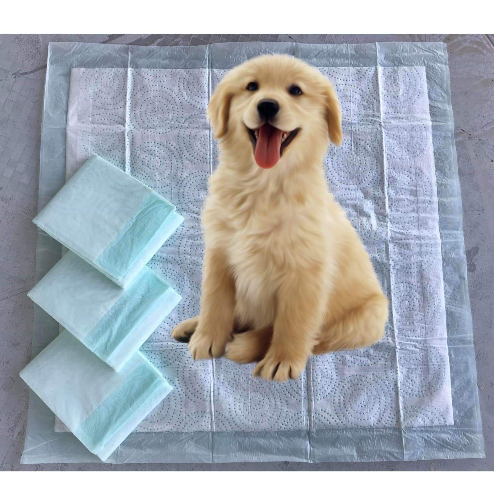 Mr. Peanut’s Premium Absorbent Gel Pee Pads 23"X23", 6 Layers of Lightly Scented Protection - Image 3