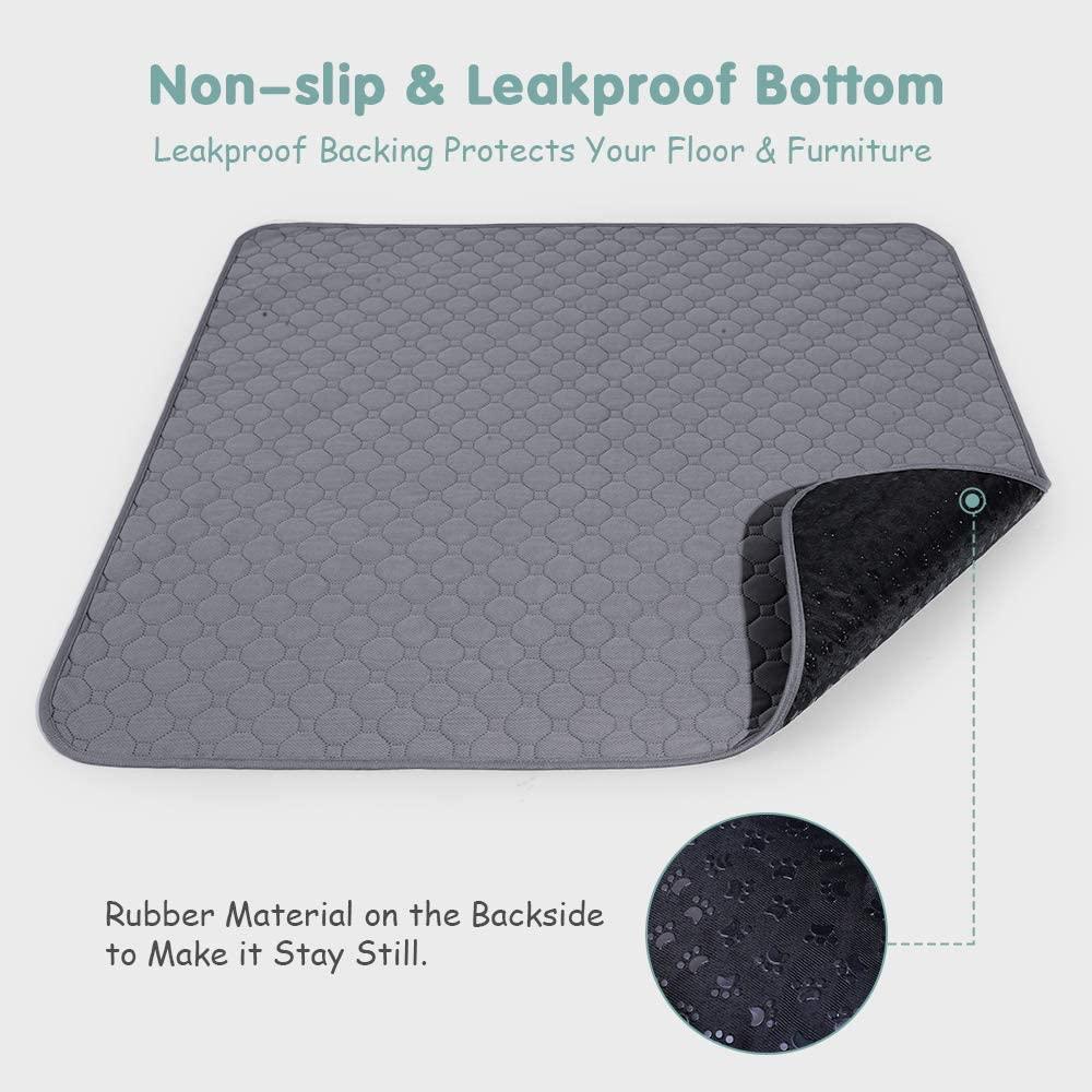 Mr. Peanut's Washable Reusable Pee Pads - Set of 3 - Thermal Waterproof and Leakproof Pet Carrier Comfort Mat - Available in 2 Sizes - Image 4